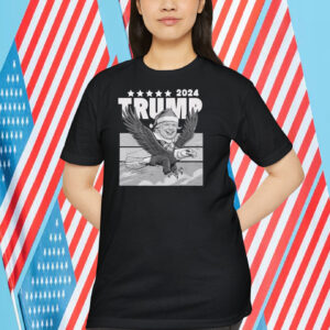 Trump 2024, Black And White T-Shirt