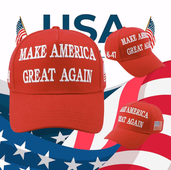Trump 2024 Black Make America Great Again Hat