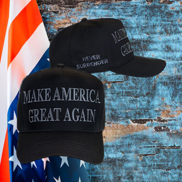 Trump 2024 Blackout MAGA Hat