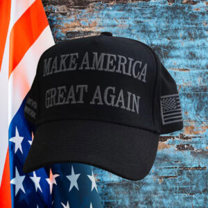 Trump 2024 Blackout MAGA Hat