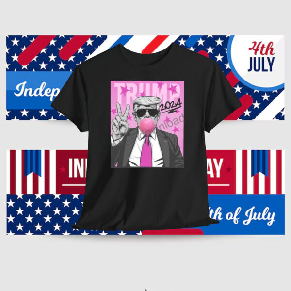 Trump 2024 Bubblegum Shirt
