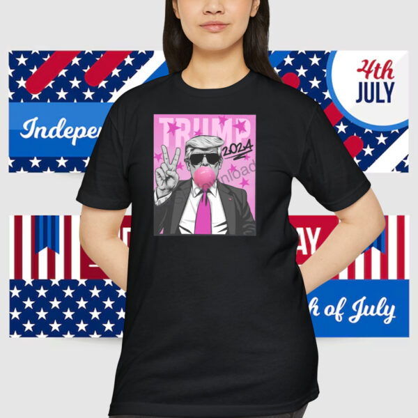 Trump 2024 Bubblegum Shirt
