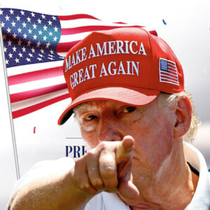 Trump 2024 Dark Goth Gothic MAGA Hat