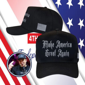 Trump 2024 Dark Goth Gothic MAGA Hats