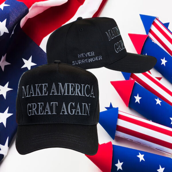 Trump 2024 Dark Goth Gothic MAGA Make America Great Again Cap