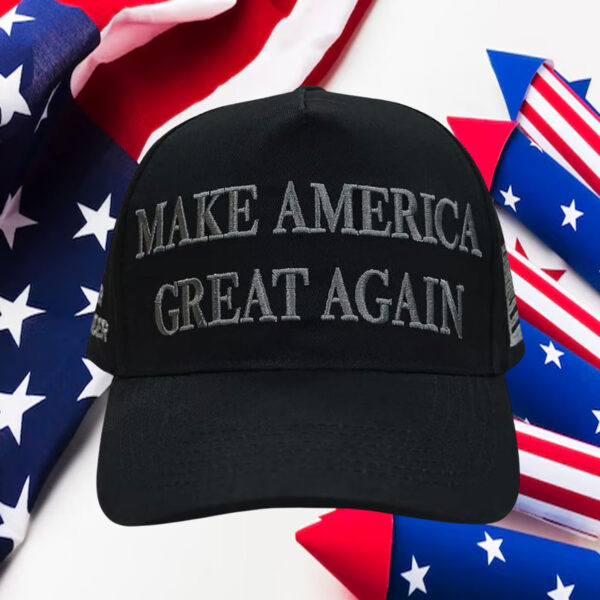 Trump 2024 Dark Goth Gothic MAGA Make America Great Again Cap