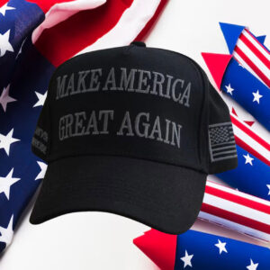 Trump 2024 Dark Goth Gothic MAGA Make America Great Again Cap