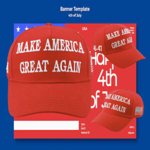 Trump 2024 Make America Barbados Hat