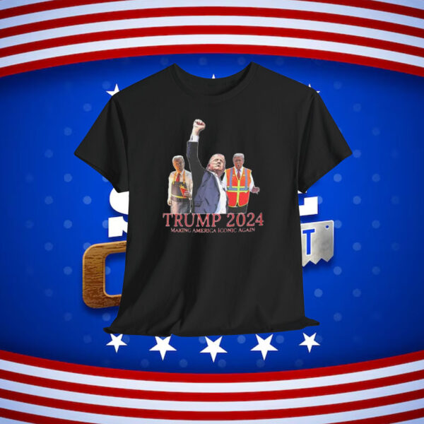 Trump 2024 Making America Iconic Again Shirt