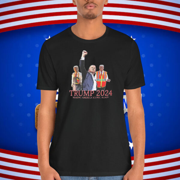 Trump 2024 Making America Iconic Again Shirt