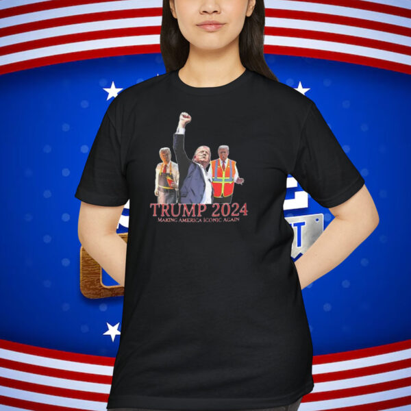 Trump 2024 Making America Iconic Again Shirt
