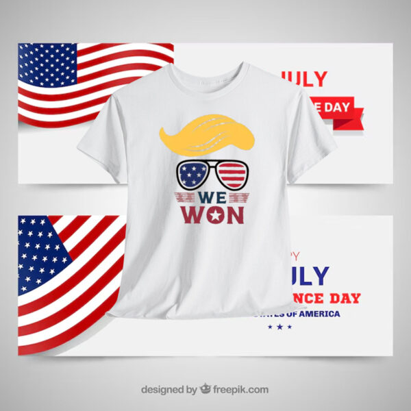 Trump 2024 We Won Shirt