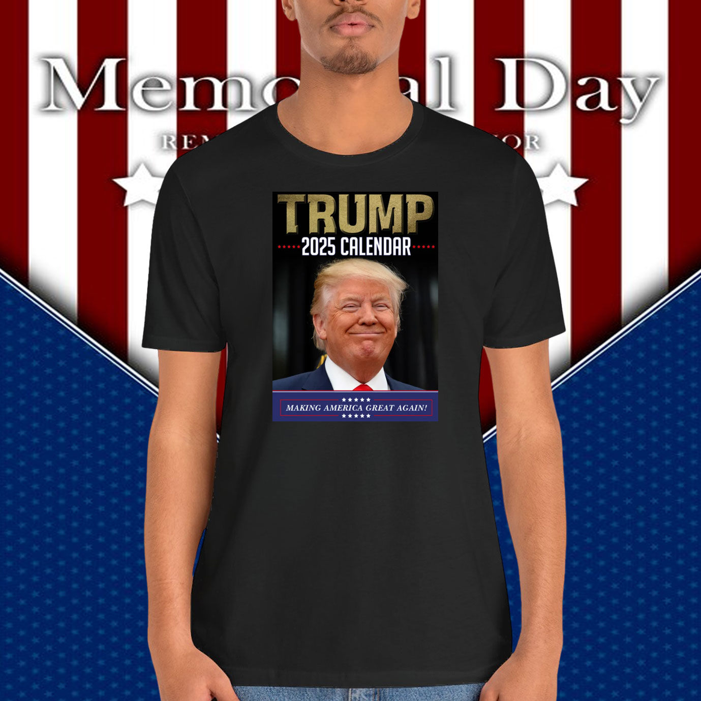 Trump 2025 Calendar Making America Great Again Shirt