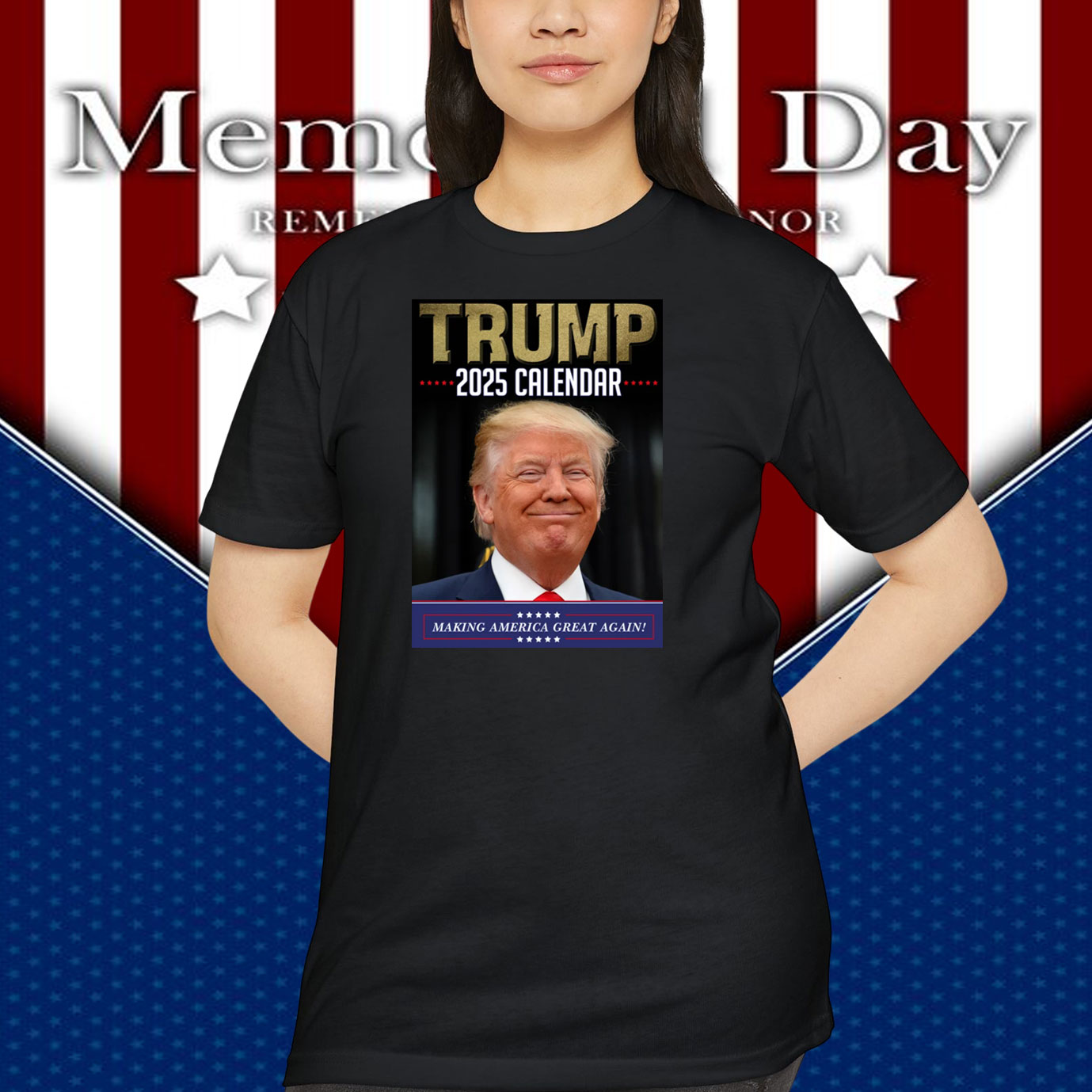 Trump 2025 Calendar Making America Great Again Shirt