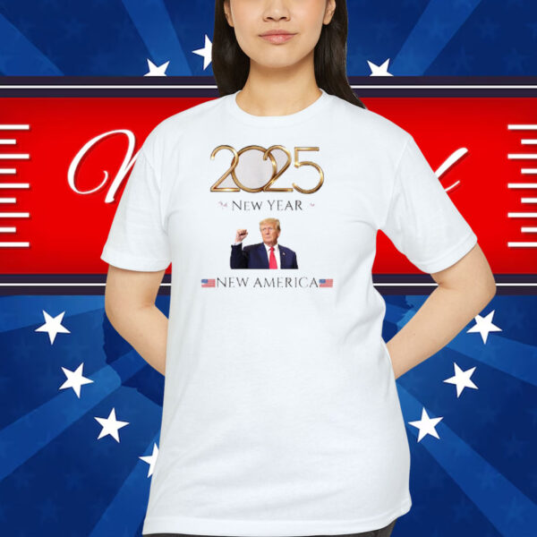 Trump 2025 New Year New America Shirt
