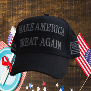 Trump 24 Dark Goth Gothic MAGA Hat