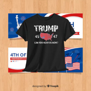 Trump 45 47 America Can You Hear Us Now? Shirt