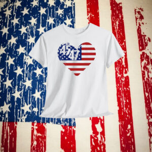 Trump 45-47 Love America Shirt