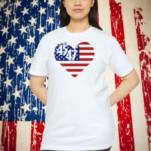 Trump 45-47 Love America Shirt