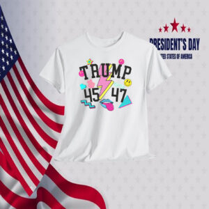Trump 45-47 Unisex Shirt