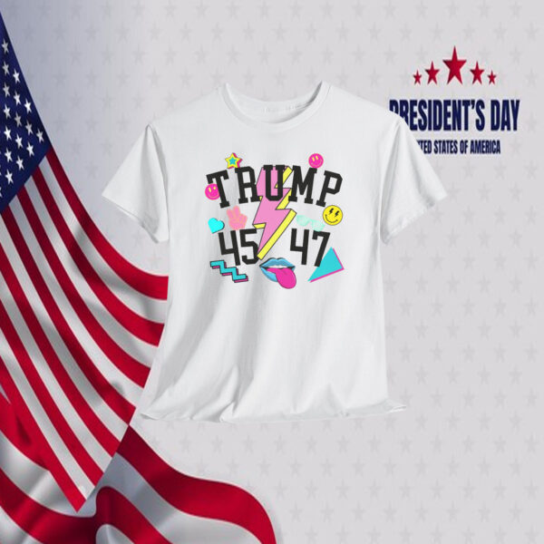 Trump 45-47 Unisex Shirt