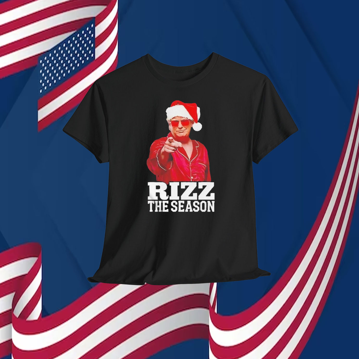 Trump 47 Christmas Rizz The Season Shirt