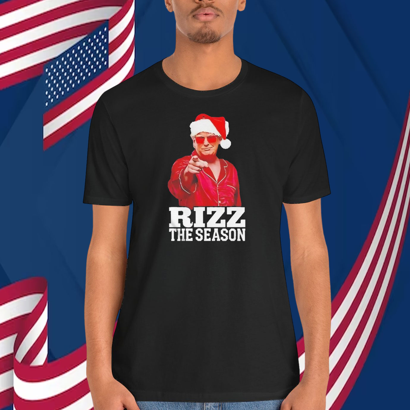 Trump 47 Christmas Rizz The Season Shirt