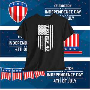 Trump 47 Distressed American Shirt