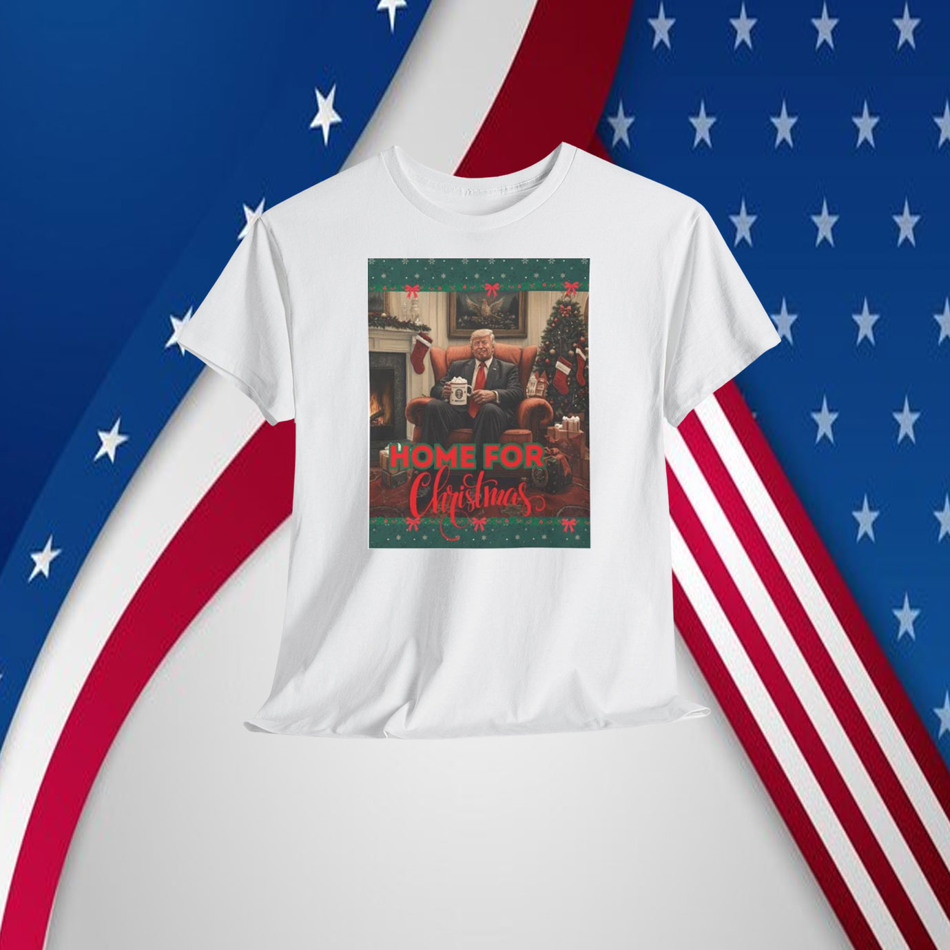 Trump 47 Home For Christmas Shirt