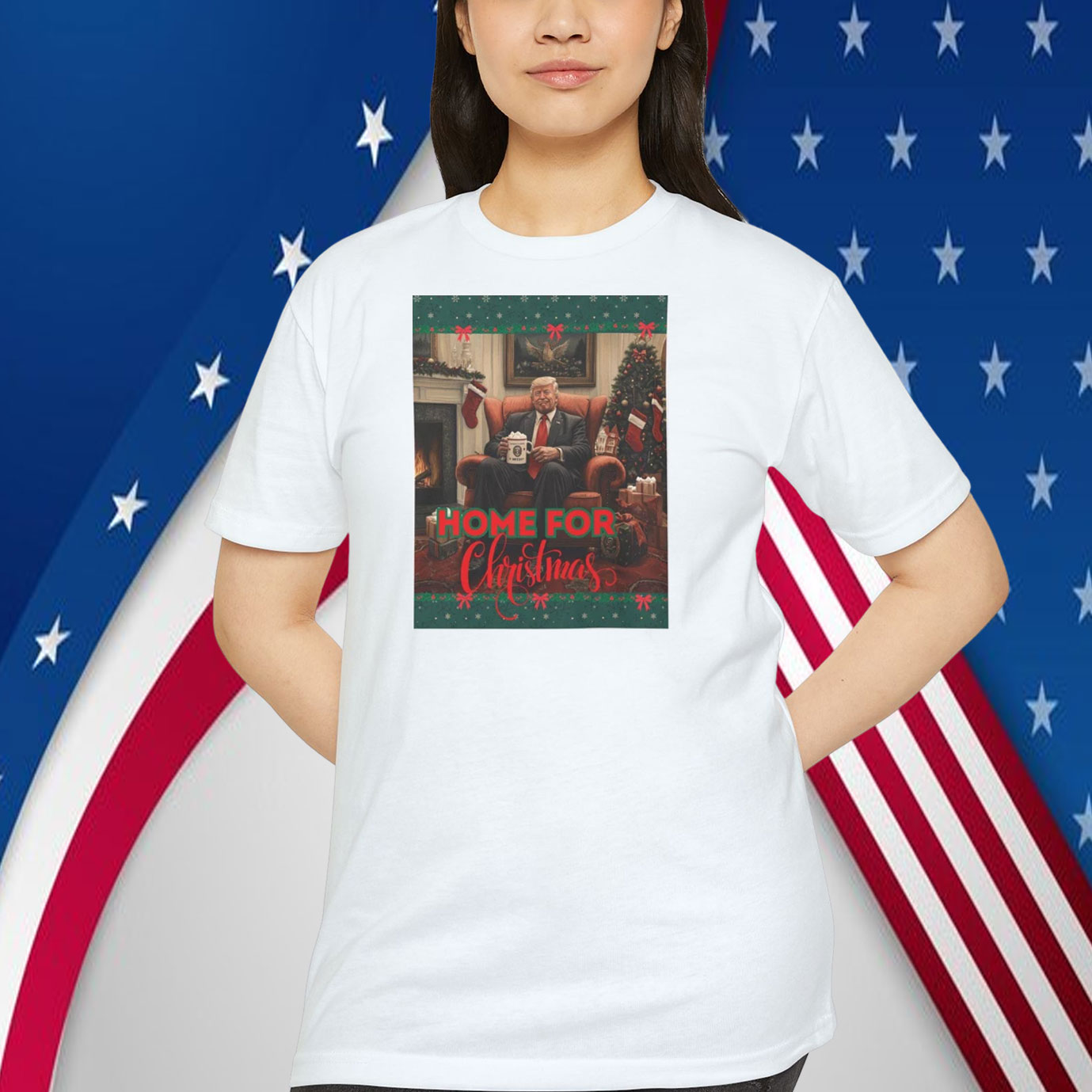 Trump 47 Home For Christmas Shirt