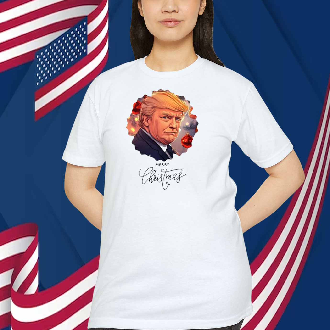 Trump 47 Merry Christmas Shirt