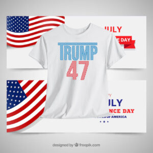 Trump 47 President T-Shirt