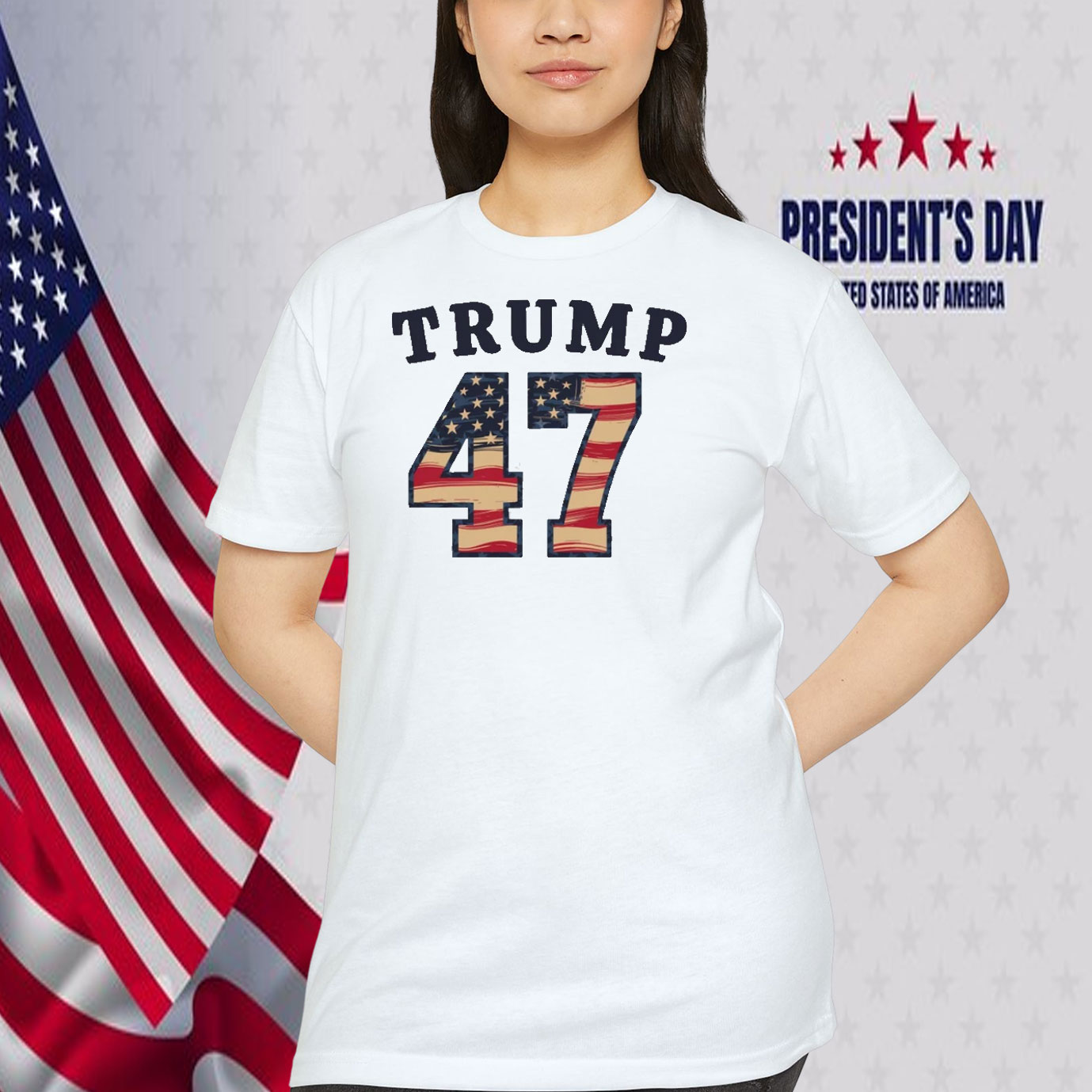 Trump 47 President T-Shirts