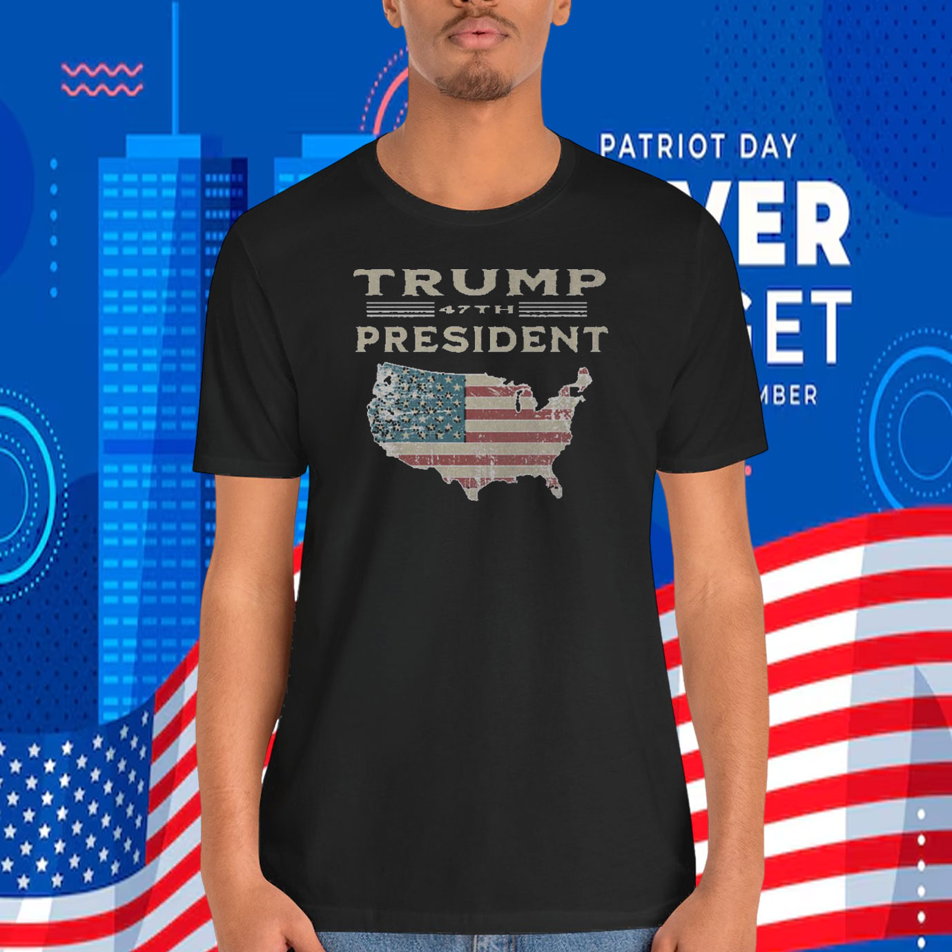 Trump 47 President Unisex Shirt