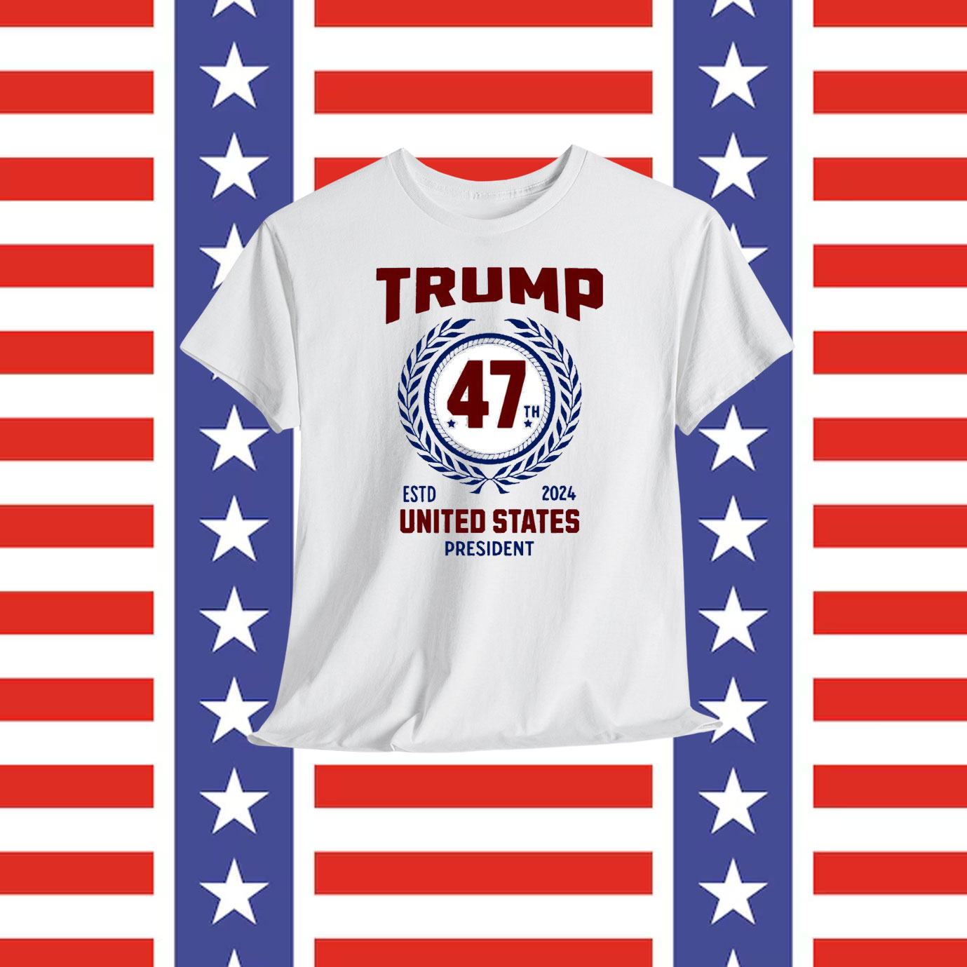 Trump 47Th ESTD 2024 United States President Shirt