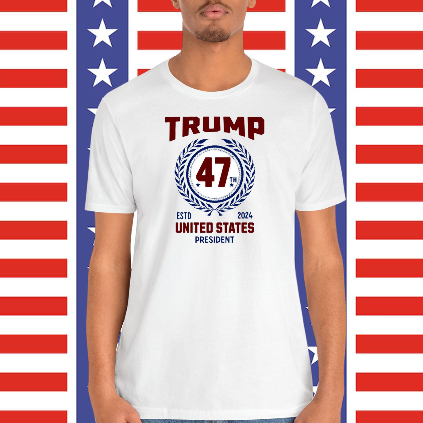 Trump 47Th ESTD 2024 United States President Shirt