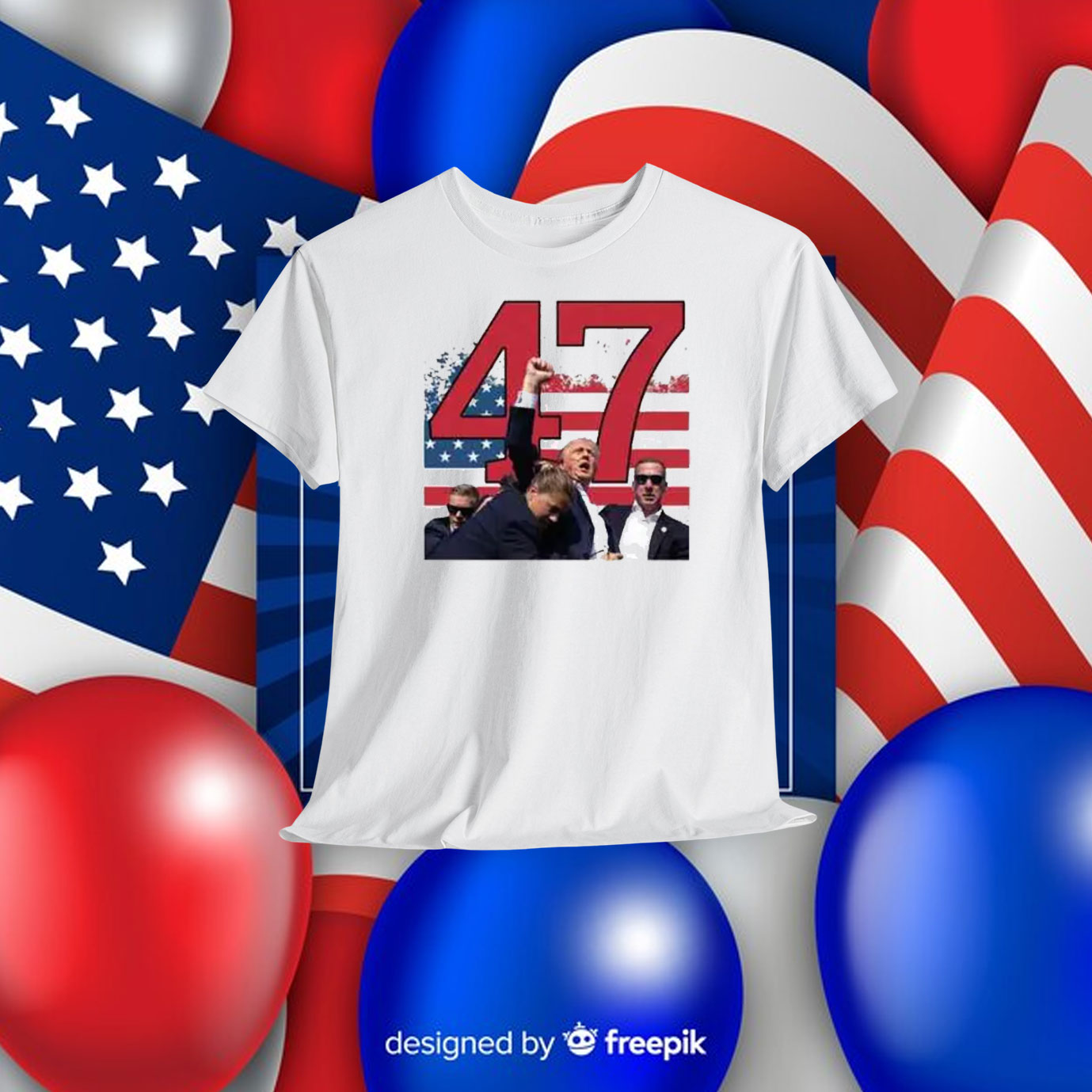 Trump 47th President T-Shirt