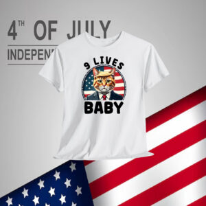 Trump 9 Lives Baby Shirt