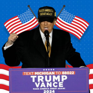 Trump Again Won - Gold Dark Maga Hat