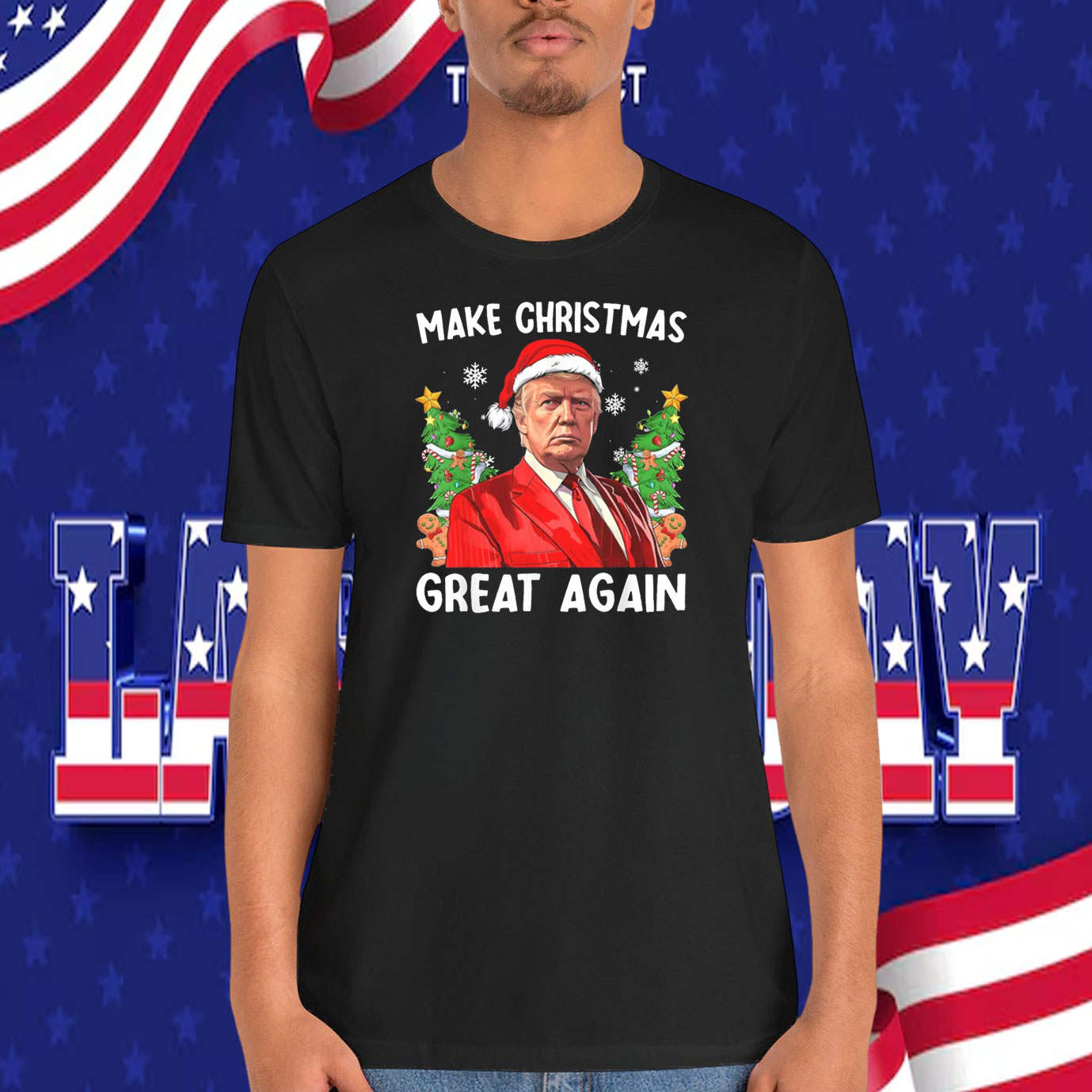 Trump America Make Christmas Great Again 2024 Shirt