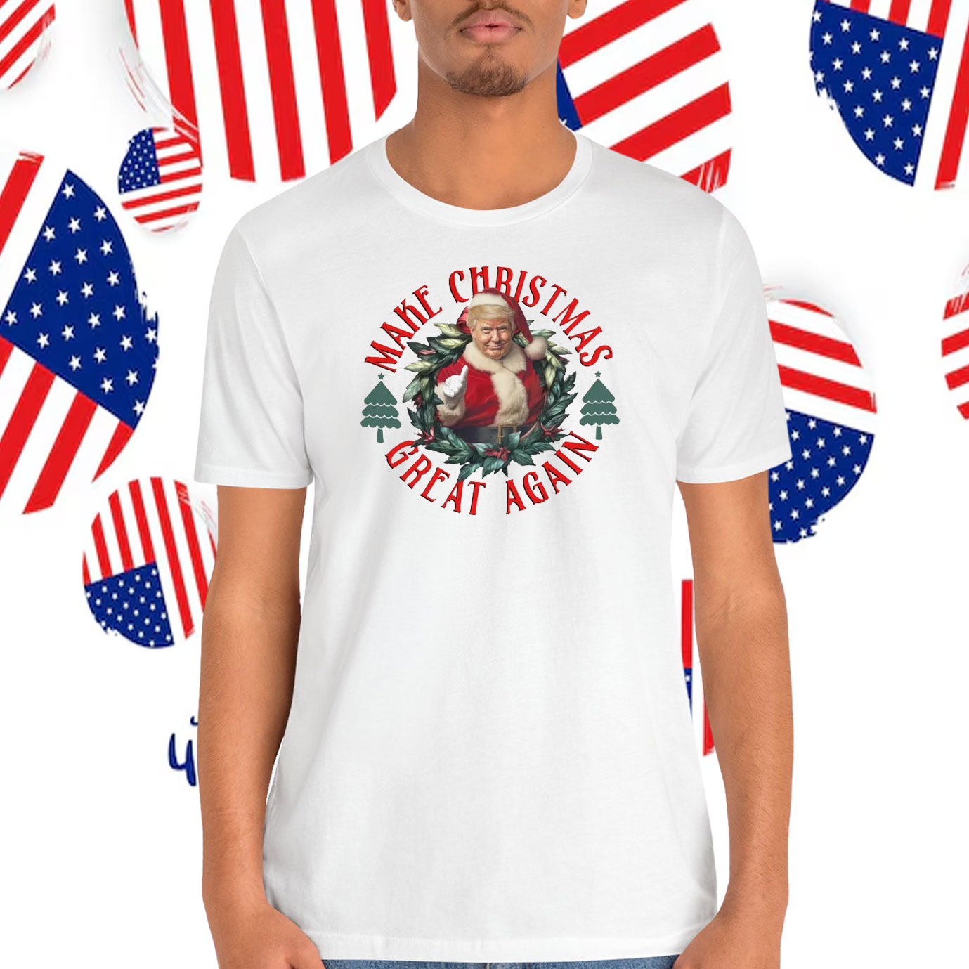 Trump America Make Christmas Great Again Shirt