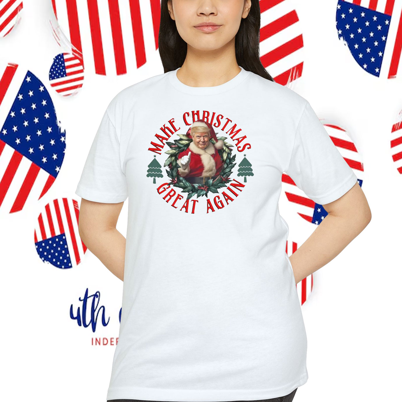 Trump America Make Christmas Great Again Shirt