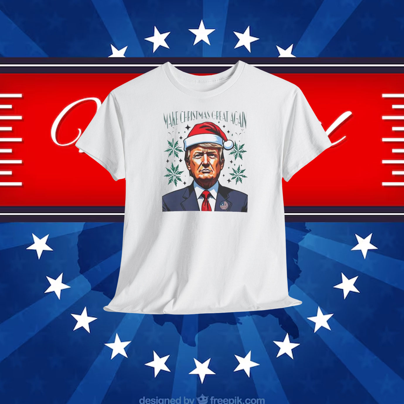Trump America Make Christmas Great Again Shirts