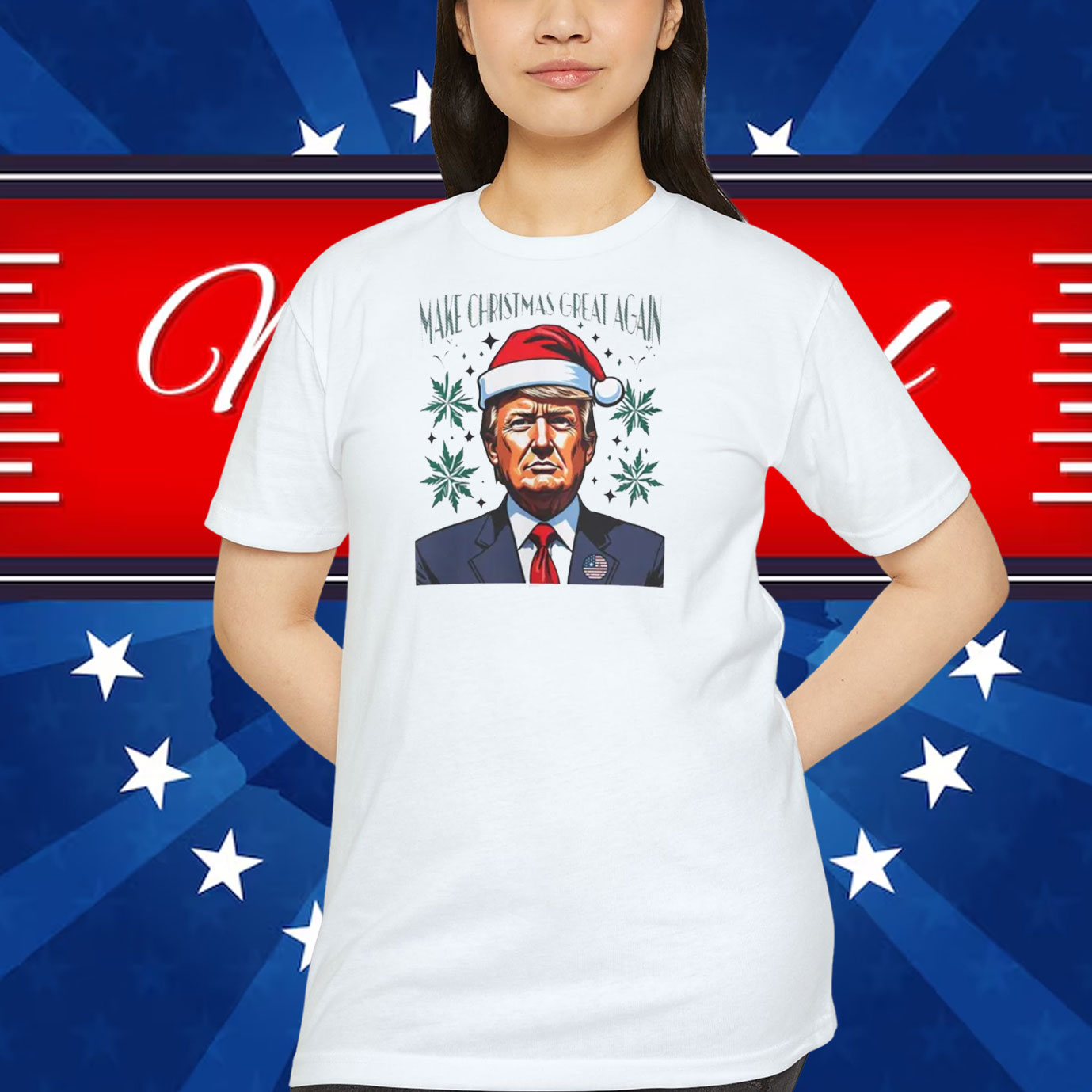Trump America Make Christmas Great Again Shirts