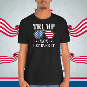 Trump America Won Get Over It 2024 Election Shirt