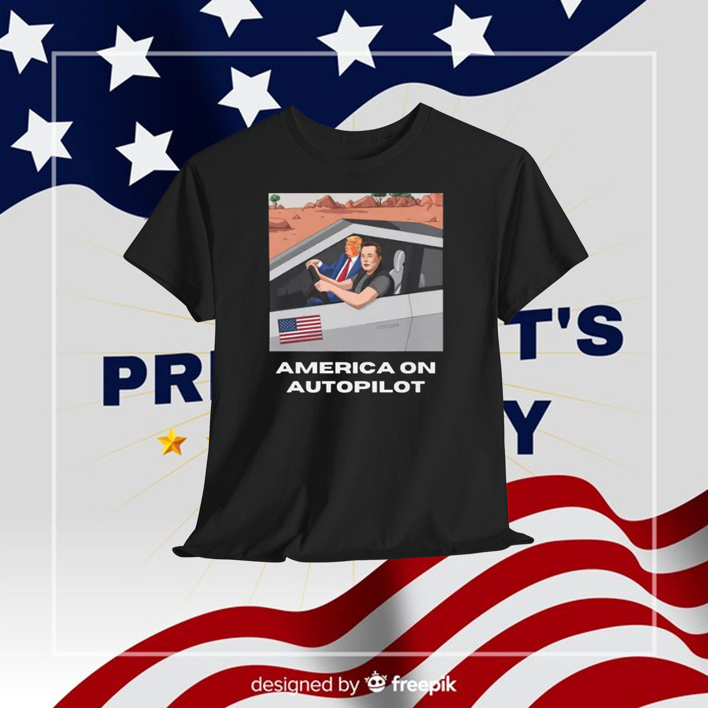 Trump America on Autopilot Unisex Shirt