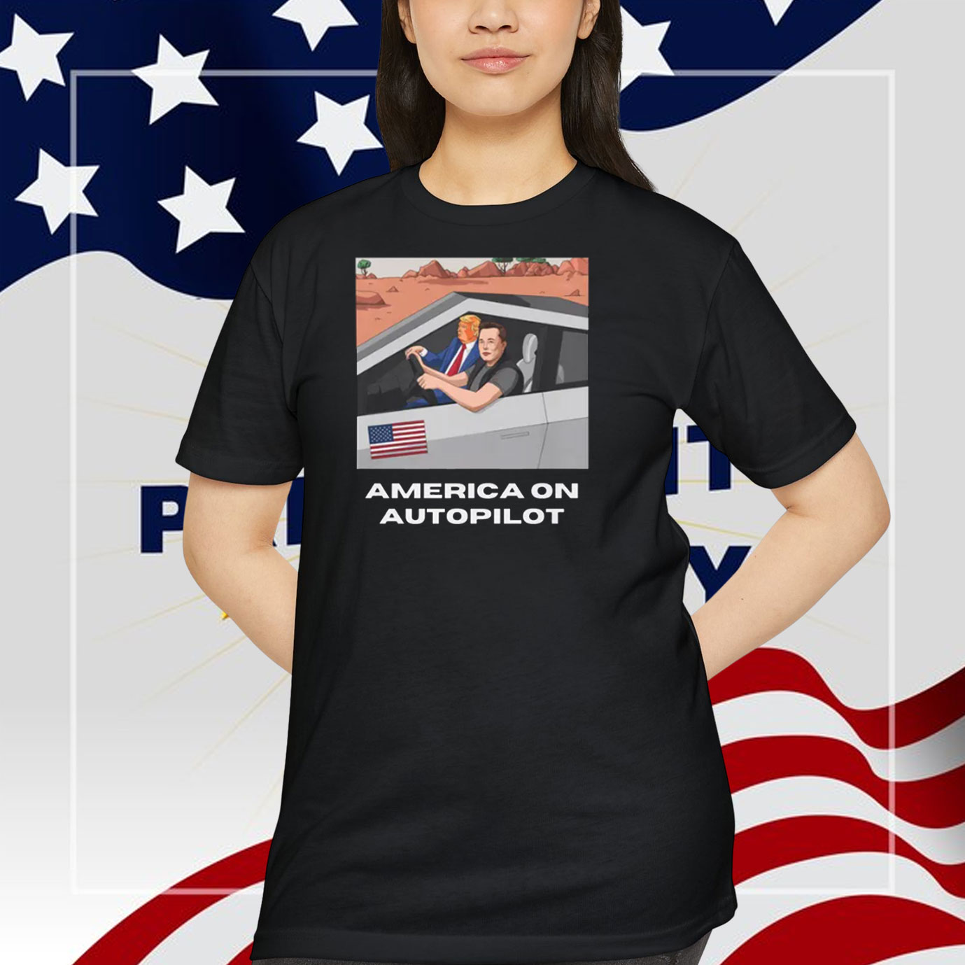 Trump America on Autopilot Unisex Shirt