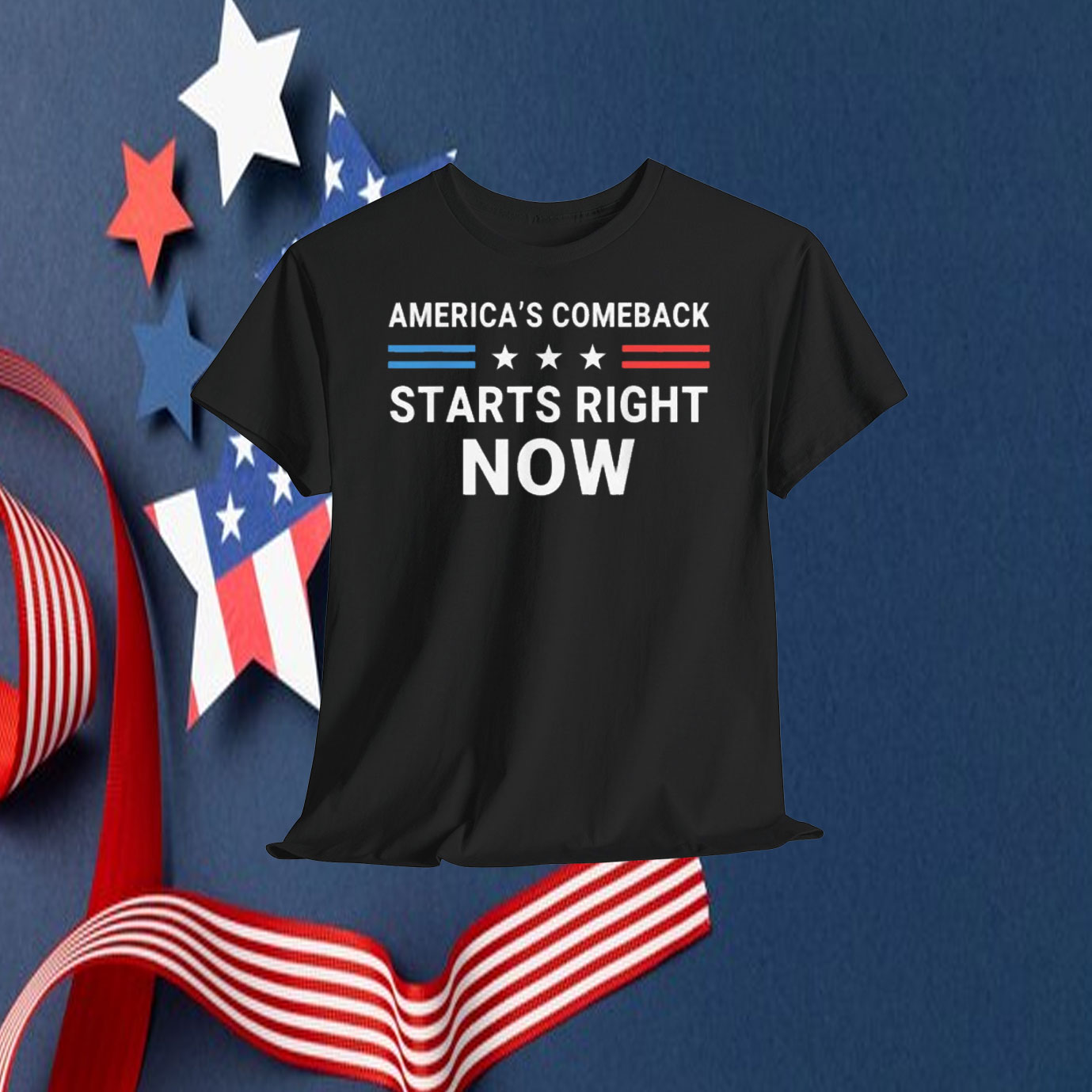 Trump America's Comeback Starts Right Now Shirt