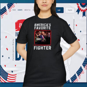 Trump America's Favorite Fighter T-Shirt