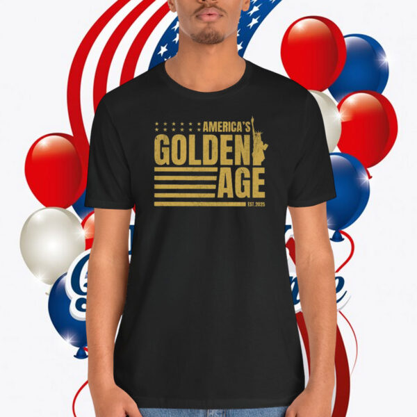 Trump America's Golden Age EST.2025 Shirt